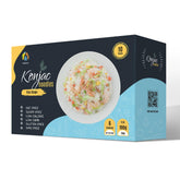 Hethstia Shirataki Rice pack on shelf, gluten-free and low-calorie option.