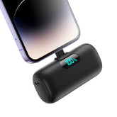 HETP mini charger front view for convenient iPhone charging on the go