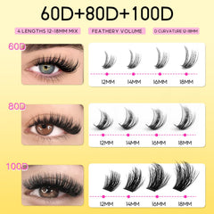 HEYWINK D-Curl clusters in 12-18mm create wispy, dimensional volume.