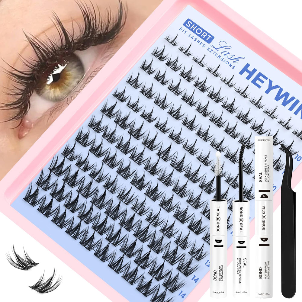 HEYWINK Manga Lash Clusters Kit packaged for convenient storage and shopping.