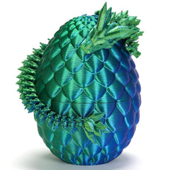 HEZUJ dragon egg opens to reveal dragon inside for imaginative play.