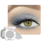 HHLTOH Dusty Grey Matte Eyeshadow swatch showing a versatile all-day neutral tone.
