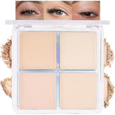 HHLTOH Nude Cream Eyeshadow Quad for versatile everyday looks.