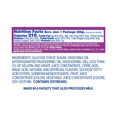 HI-CHEW Grape sticks closeup fruit juice flavor detail highlighting real fruit juice.