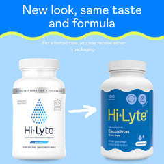 Hi-Lyte electrolyte capsules closeup shows mineral blend
