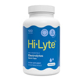 Hi-Lyte unflavored electrolyte capsules bottle for portable hydration