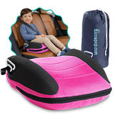 Hiccapop UberBoost inflated booster seat, quick setup for on-the-go travel