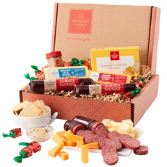 Hickory Farms Belgian Ale Mustard pairs with meats for flavorful spreads.