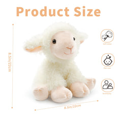 Hideekoog plush sheep with realistic face inspires imaginative play