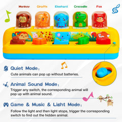 Hieoby learning mode activates animal sounds when pressing the corresponding button.