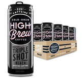 High Brew Coffee can showing lightly sweetened cold brew for on-the-go energy.