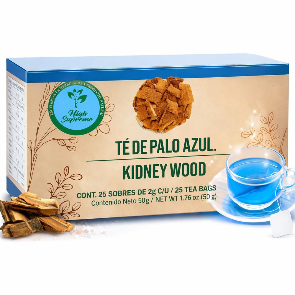 High Supreme Palo Azul tea bags pack ready for a quick brew