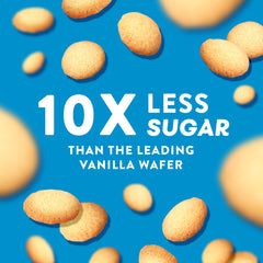 HIGHKEY Vanilla Wafer Cookie crisp bite highlights a satisfying texture for on-the-go snacking.