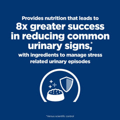 Hill's Prescription Diet CD Multicare Stress ingredients highlighting minerals and antioxidants