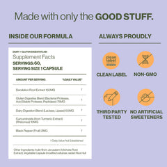 Hilma Digestive Enzymes gluten and dairy relief tablets