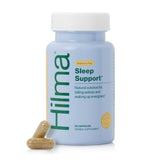 Hilma Sleep Aid bottle front with branding for natural sleep support
