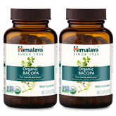 Himalaya Bacopa Organic bottle front promotes daily focus and mental clarity.