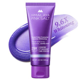 HIMALAYA PINKSALT Purple Whitening Toothpaste tube for daily whitening and stain reduction.