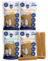 Himalayan Dog Chew Yogurt Sticks pack shot with mixed flavors for all breeds