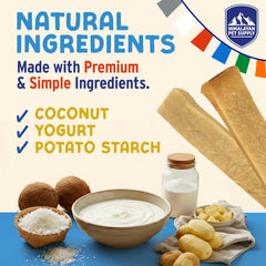 Himalayan Dog Chew Yogurt Sticks texture shows soft density for all dogs