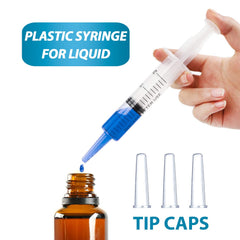 HiMo three-pack syringes ideal for controlled sample transfer.