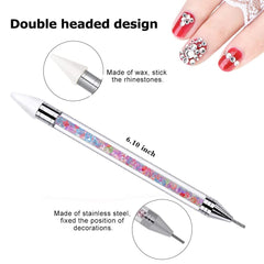 HiMo nail art wax heads provide reliable pickup and quick swaps.