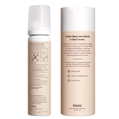 Hims Thick Fix Shampoo lather illustrating cleansing and volume.