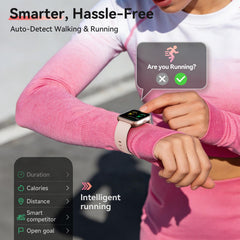Hingso watch in action with multiple sports modes