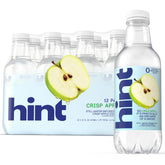 Hint crisp apple bottle shows zero sugar and pure flavor.
