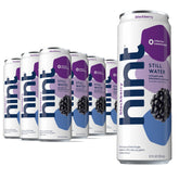 Hint blackberry-flavored water can for on-the-go hydration with zero calories.