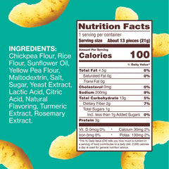 Hippeas chickpea puffs texture highlights crunchy, gluten-free plant snack.