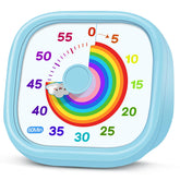 HIPPIH Visual Timer with rainbow disk guides focus during study sessions
