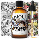 HIQILI Fresh Linen fragrance oil bottle ready for candle-making and scent fusion