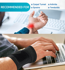 HiRui ergonomic wrist support promoting natural alignment