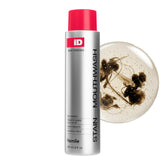 HISMILE iD Stain whitening mouthwash bottle promoting whitening and fresh breath.