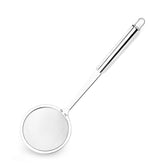 Hiware fat skimmer spoon with long handle for hot pot grease separation.