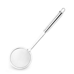 Hiware fat skimmer spoon with long handle for hot pot grease separation.