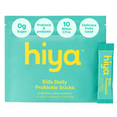 Hiya Kids Probiotic strawberry-flavor stick for daily gut support.