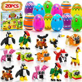 HLXGFCAI Easter eggs 20 pre-filled for kids' Easter egg hunt