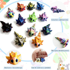 HNZZJY articulated axolotl toy with movable joints for tactile play and sensory focus.