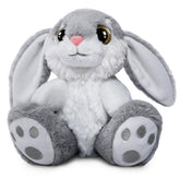 HO-EF Easter Bunny plush, 8.5 inches, provides soft companionship for kids.