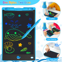 Hockvill whale-design erase button keeps the screen clear