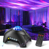 HODANS Northern Galaxy Aurora projection fills the ceiling with vivid aurora colors