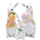 Hodao Easter Bunny figurine detailed view for cozy spring décor.
