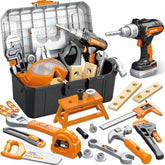 Hodurgyi kids tool set 46 pcs toolbox for imaginative play and organization.