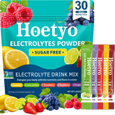 HOETYO lemon electrolyte stick ready to mix for fast hydration after workouts