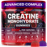 Hofnie Creatine Monohydrate Gummies bottle shows convenient daily energy support