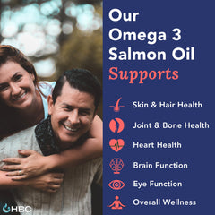Hofseth BioCare Omega-3 capsules close-up highlighting triglyceride form for absorption.