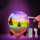 HOLA Moon Lamp Kit with Type-C charging for quick recharges and convenient power.