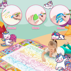 Hollyhi water magic pen in action creating erasable drawings with water